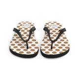 Chocolate Chip Cookies Pattern - Flip Flops