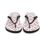 Anchors And Buoys Pattern - Flip Flops