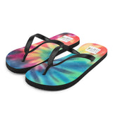 Tie Dye Pattern - Flip Flops