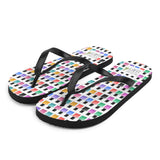 Nail Polish Pattern - Flip Flops