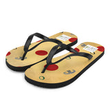 Pizza Toppings - Flip Flops