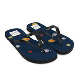 Planets In Space - Flip Flops