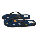 Planets In Space - Flip Flops