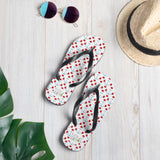 Anchors And Buoys Pattern - Flip Flops