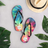 Tie Dye Pattern - Flip Flops