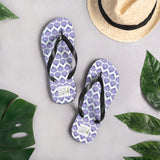 Sea Shell Pattern - Flip Flops