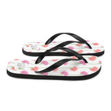 Carnation Flower Pattern - Flip Flops