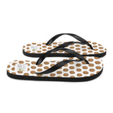 Chocolate Chip Cookies Pattern - Flip Flops