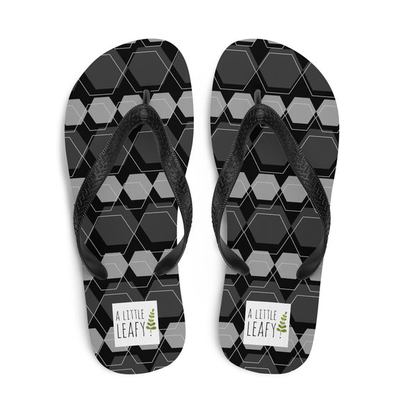 Hexagon Pattern - Flip Flops
