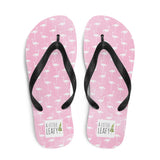 Flamingo Pattern - Flip Flops