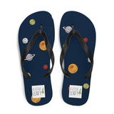 Planets In Space - Flip Flops