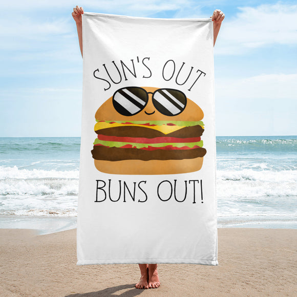 Suns Out Buns Out - Towel