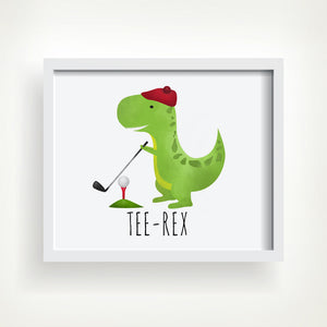 Tee-Rex - Ready To Ship 8x10" Print