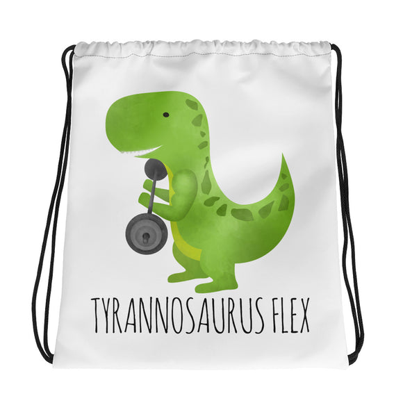 Tyrannosaurus Flex - Drawstring Bag