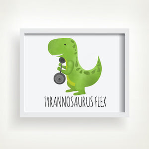 Tyrannosaurus Flex - Ready To Ship 8x10" Print