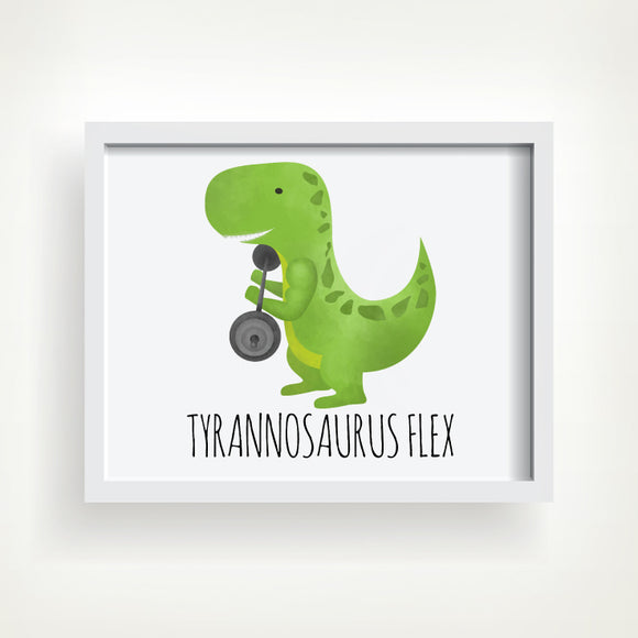 Tyrannosaurus Flex - Ready To Ship 8x10