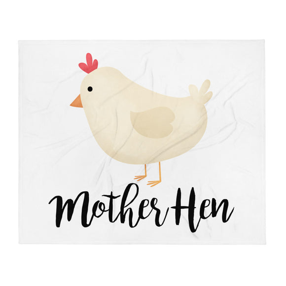 Mother Hen - Throw Blanket