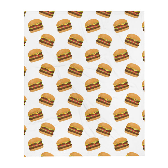 Hamburger Pattern - Throw Blanket