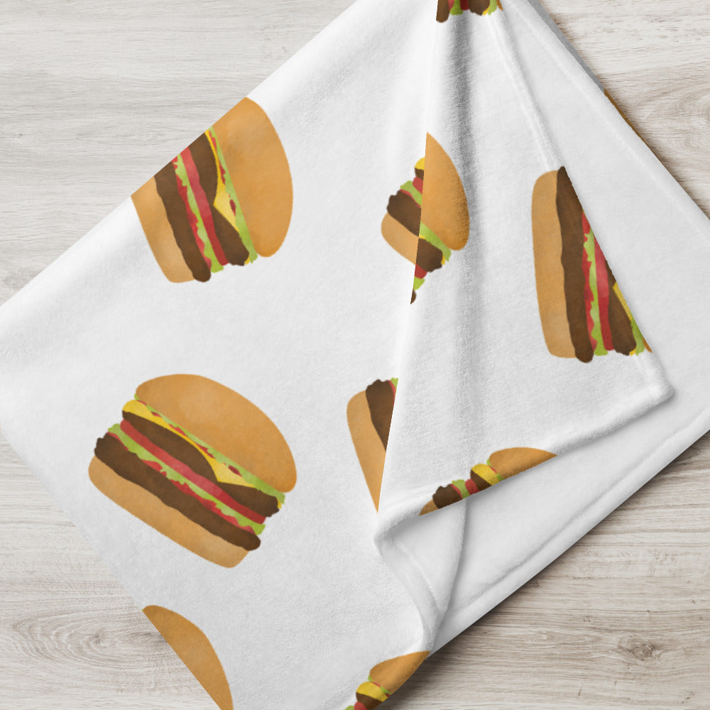 Cheeseburger blanket sales