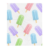 Popsicle Pattern - Throw Blanket