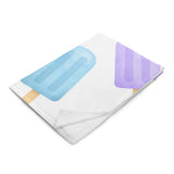 Popsicle Pattern - Throw Blanket