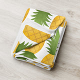 Pineapple Pattern - Throw Blanket