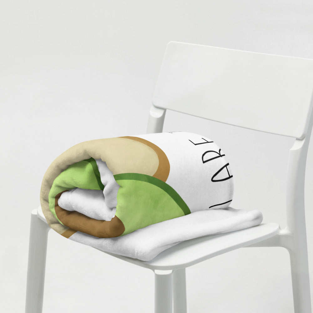 You Are The Avocado To My Toast Throw Blanket A Little Leafy