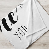 Olive Me Loves Olive You - Throw Blanket