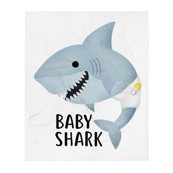 Baby Shark - Throw Blanket