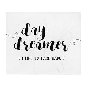 Day Dreamer (I Like To Take Naps) - Throw Blanket