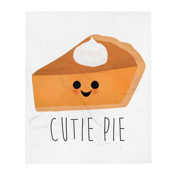 Cutie Pie - Throw Blanket