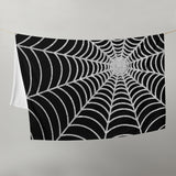 Spiderwebs (Faux Glitter) - Throw Blanket