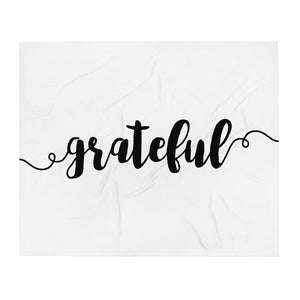 Grateful - Throw Blanket