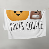 Power Couple (Pumpkin Spice) - Throw Blanket