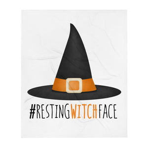 #RestingWitchFace - Throw Blanket