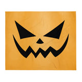 Scary Jack-O-Lantern - Throw Blanket