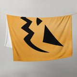 Scary Jack-O-Lantern - Throw Blanket