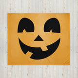 Silly Jack-O-Lantern - Throw Blanket