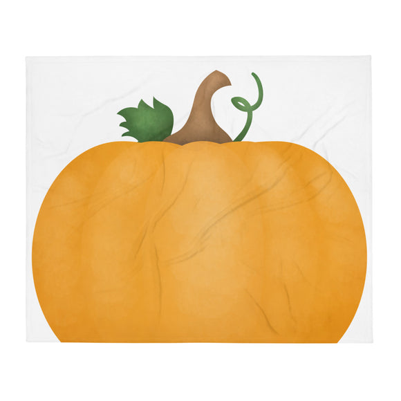 Pumpkin - Throw Blanket