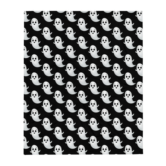 Ghost Pattern - Throw Blanket