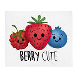 Berry Cute - Throw Blanket