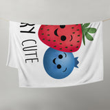 Berry Cute - Throw Blanket