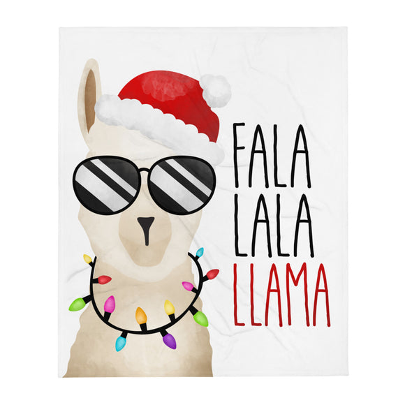 Fala Lala Llama - Throw Blanket
