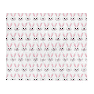 Bunny Pattern - Throw Blanket