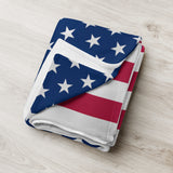 Stars And Stripes - Throw Blanket