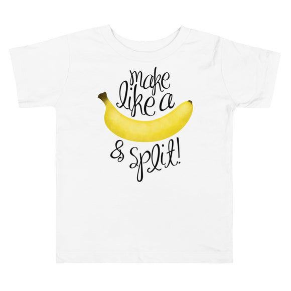 Make Like A Banana And Split - Kids Tee