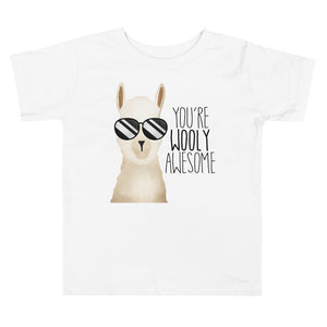 You're Wooly Awesome (Llama) - Kids Tee