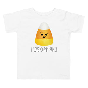 I Love Corny Puns (Candy Corn) - Kids Tee