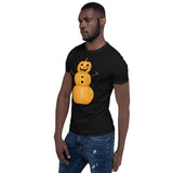 Pumpkin Snowman - T-Shirt