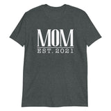 Mom Est. (Personalized Year) - Custom Text T-Shirt